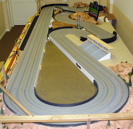 Pastime Hobbies3A slot car track